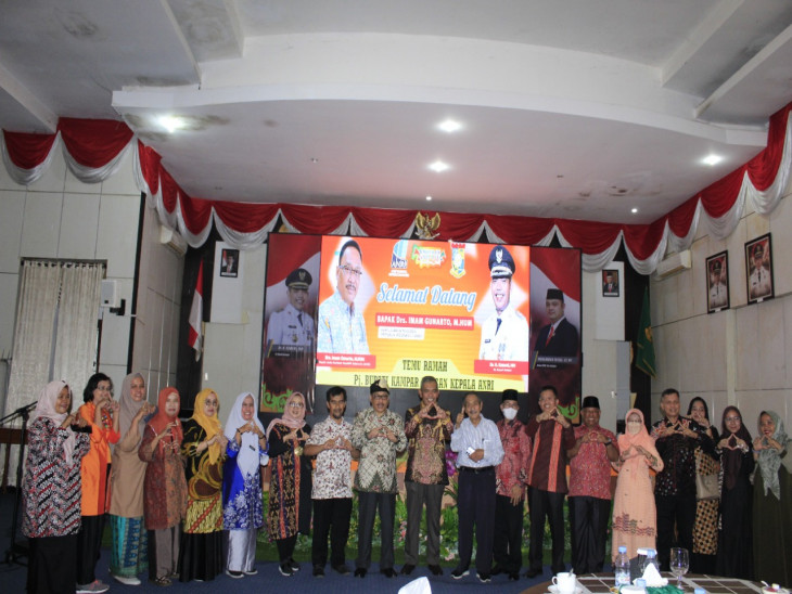 PJ. Bupati Kampar sambut Kedatangan Kepala ANRI