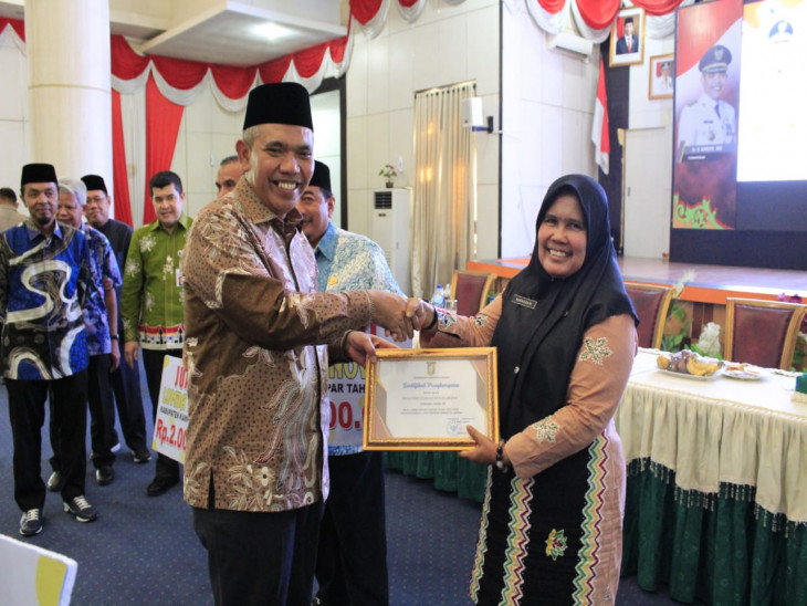 GELIAT KAMU Dispersip Kampar raih peringkat ketiga dalam inovasi daerah