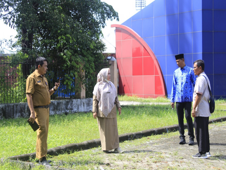 DISPERSIP Kampar tinjau lokasi pembangunan POCADI