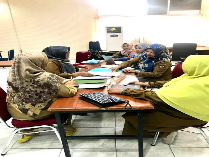 Inspektorat Kabupaten Kampar Melaksanakan Audit Pengawasan Kearsipan bersama Dispersip