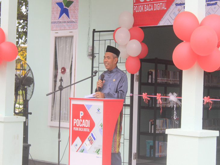 Usai resmikan pocadi Dispersip Kampar, Kamsol beberkan syarat memperoleh kemajuan