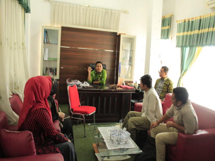 Kolaborasi Dispersip untuk mengadakan lomba menulis