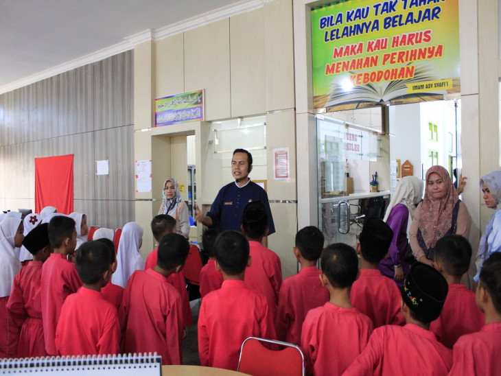 Latih Mental dan Karakter Anak, Dispersip Gelar Story Telling