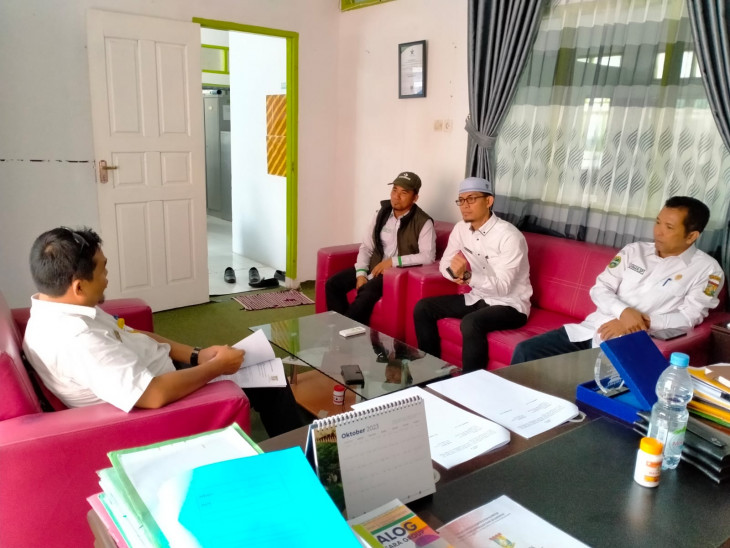 fokus terhadap perkembangan literasi di Kampar, Dispersip Kampar kembali lakukan MOU