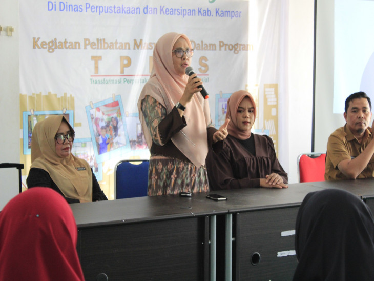 DISPERSIP Laksanakan Pelatihan Public Speaking
