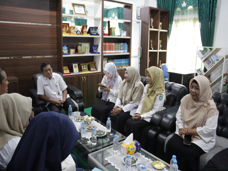 Dispersip Kampar Terima Kunjungan Dispersip Bengkalis