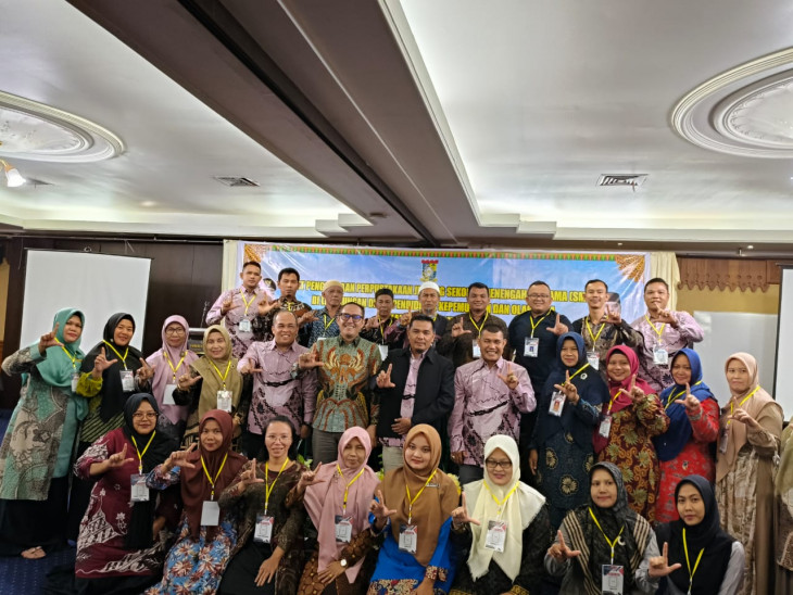 Dispersip berkolaborasi dengan Dispora Kampar dalam peningkatan mutu perpustakaan sekolah