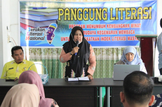 Dinas Perpustakaan dan Kearsipan adakan Pertemuan dengan Penggiat Literasi Kampar