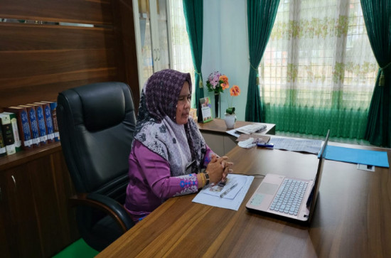 Dispersip adakan Meeting, Nurhasani : Pelajaran yang berharga untuk mengoptimalkan program Literasi