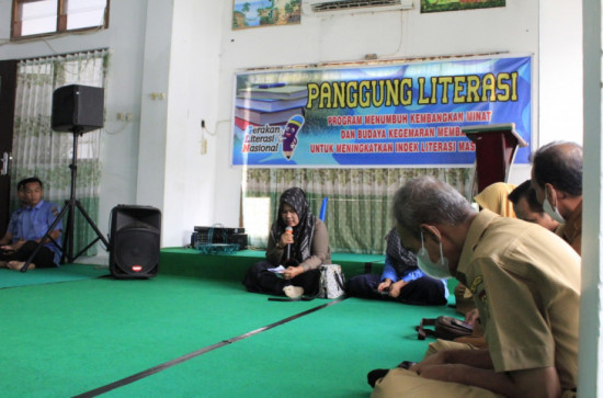 Dispersip adakan kegiatan Bersholawat