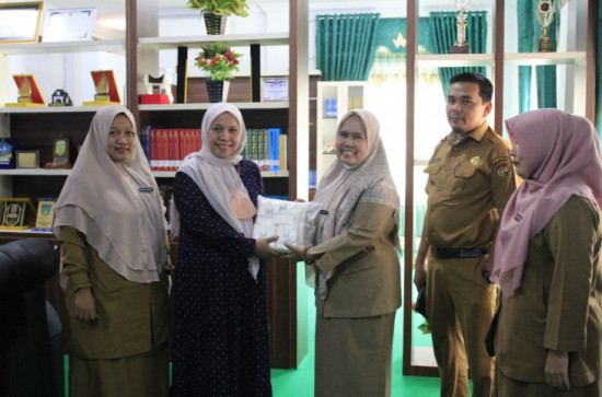 Perwakilan Perpusnas RI Lakukan survei di Dinas Perpustakaan dan Kearsipan Kabupaten Kampar
