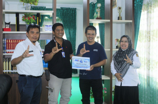 Ketua FTBM Riau sambangi Dispersip Kampar