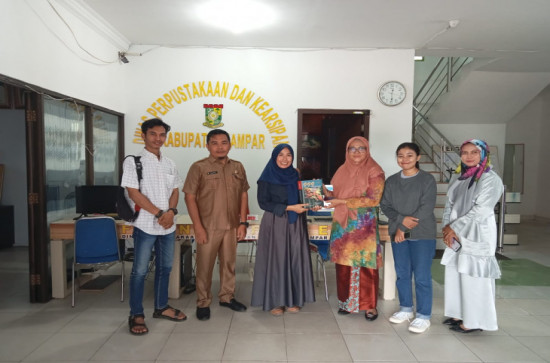 Dispersip Kab. Kampar Apresiasi Dewan Pustaka Riau