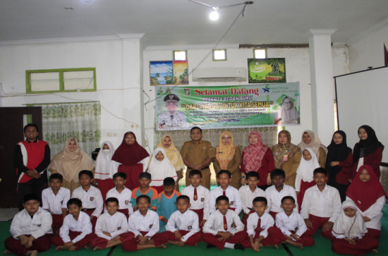 Kadispersip Kampar jadi pemandu Story Telling
