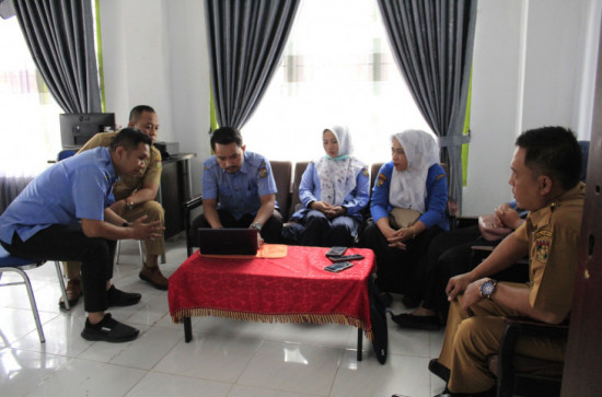 Dinas Kesehatan kunjungi Dispersip Kampar terkait si GADI dan SRIKANDI