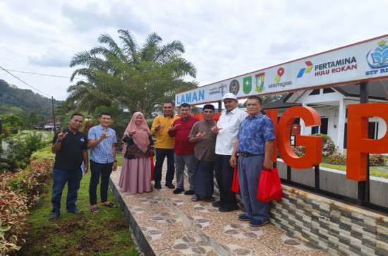 Sukses jalankan TPBIS, Dispersip Kampar di kunjungi Perpusnas RI