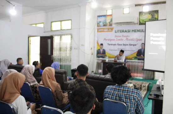 Laksanakan Pelatihan Menulis, Dispersip Berupaya Melahirkan Seribu Penulis Kampar