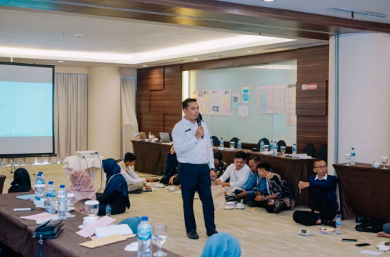 Perwakilan Disperip Kampar jadi Narasumber pada Bimtek Perpusnas RI