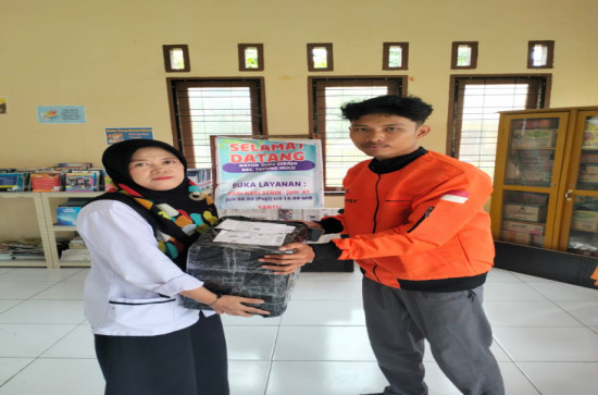 Pustaka Kecamatan Tapung Hulu terima Buku Hibah dari Perpustakaan Kota Bandung
