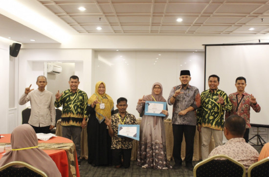 Tutup Kegiatan Bimtek, ini pesan Plt. Kadispersip
