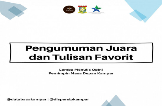 Pengumuman Juara dan Tulisan Favorit