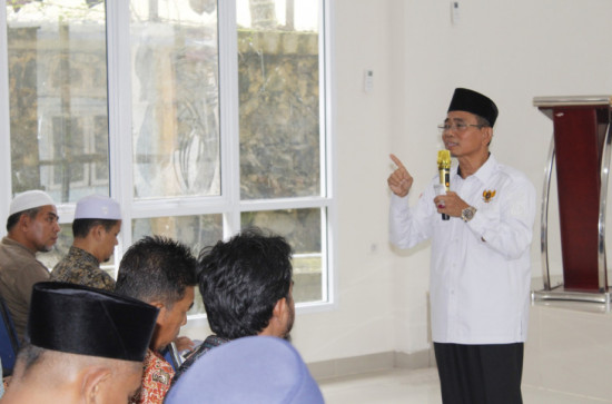 BAZNAS Kabupaten Kampar menggelar rapat yang dilaksanakan di aula DISPERSIP Kabupaten Kampar