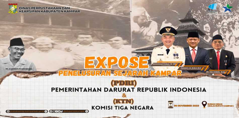 Dokumentasi Pemerintahan darurat Republik Indonesia (PDRI) dan komisi tiga negara (KTN)